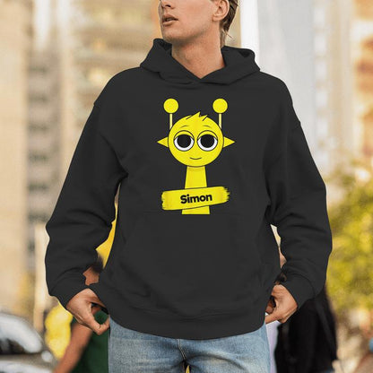 Sprunki Simon Yellow Unisex Hoodie