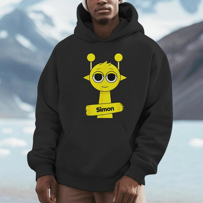 Sprunki Simon Yellow Unisex Hoodie
