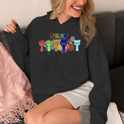 All My Sprunki Toys Unisex Hoodie