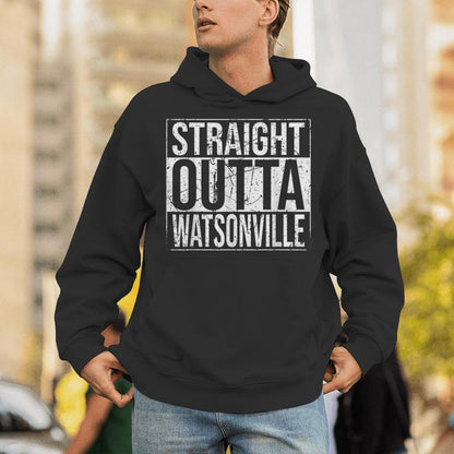 Straight Outta Watsonville Vintage Unisex Hoodie