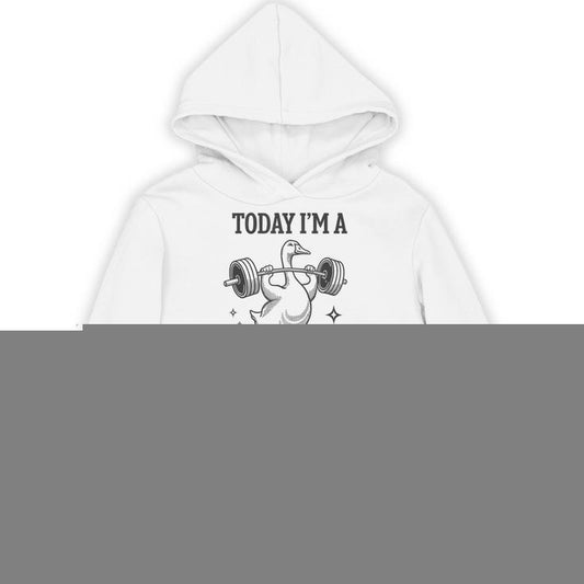 Today I'm A Serious Goose Lifting Weights Gym Unisex Hoodie