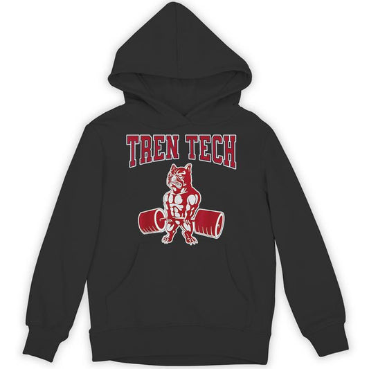 Tren Tech Gym Bodybuilding Unisex Hoodie