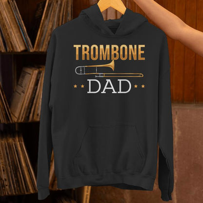 Trombone Player Trombonist Musical Instrument Trombone Dad Unisex Hoodie