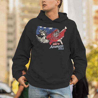 Trump America's Gulf Mexico President Trump 2025 American Unisex Hoodie
