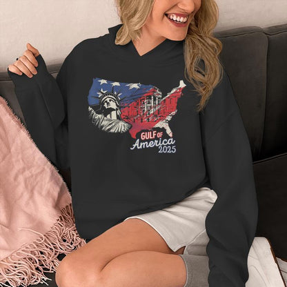 Trump America's Gulf Mexico President Trump 2025 American Unisex Hoodie