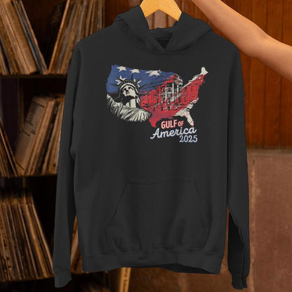 Trump America's Gulf Mexico President Trump 2025 American Unisex Hoodie