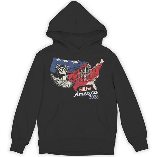 Trump America's Gulf Mexico President Trump 2025 American Unisex Hoodie