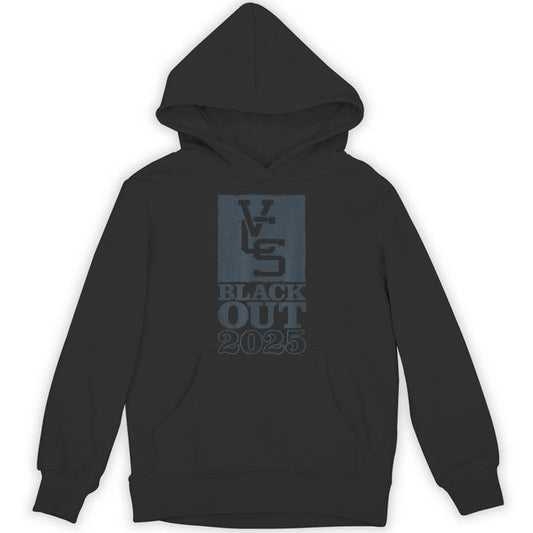 Vcs Knights Basketball Black Out 2025 Unisex Hoodie