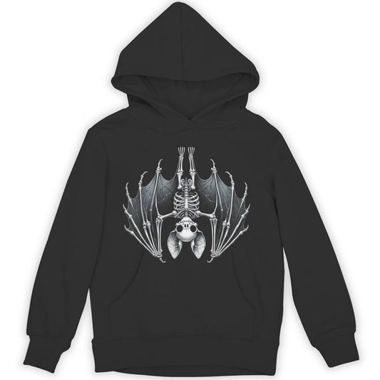 Vintage Bats Animal Outfits Kawaii Bat Skeleton Outfit Unisex Hoodie