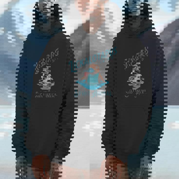 Vintage Lickalottapus Is My Spirit Animal Lovers Meme Unisex Hoodie