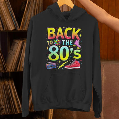 Vintage Music Party Back To The 80'S Unisex Hoodie