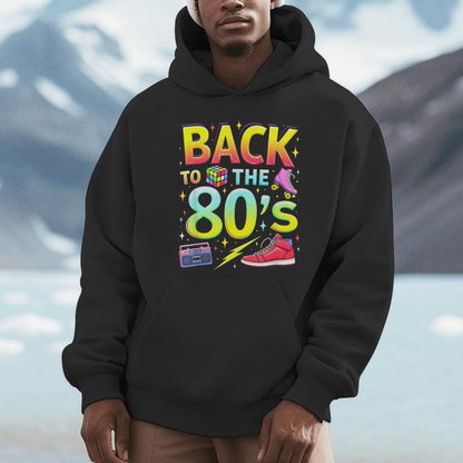 Vintage Music Party Back To The 80'S Unisex Hoodie