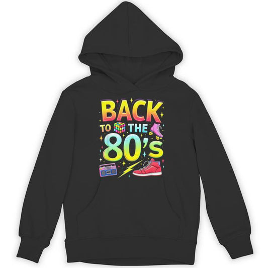 Vintage Music Party Back To The 80'S Unisex Hoodie
