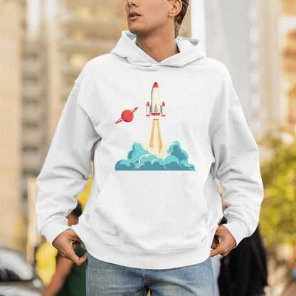 Vintage Rocket Unisex Hoodie
