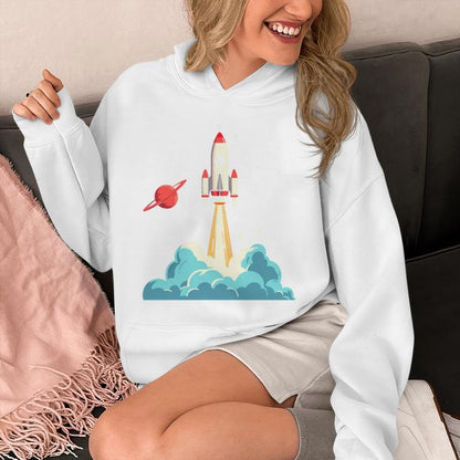 Vintage Rocket Unisex Hoodie