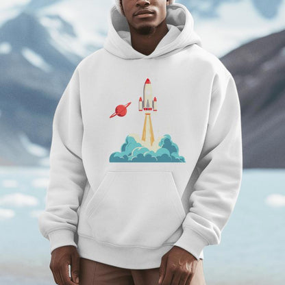 Vintage Rocket Unisex Hoodie