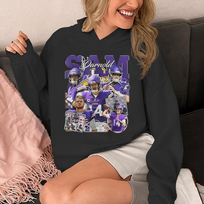 Vintage Sam Graphic Darnold Lover Unisex Hoodie