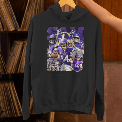 Vintage Sam Graphic Darnold Lover Unisex Hoodie