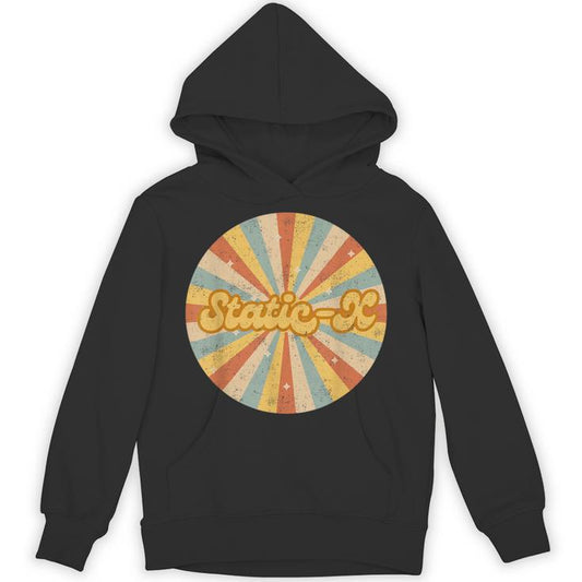 Vintage Static-X Rock Circle Retro 90S Music Metal Unisex Hoodie