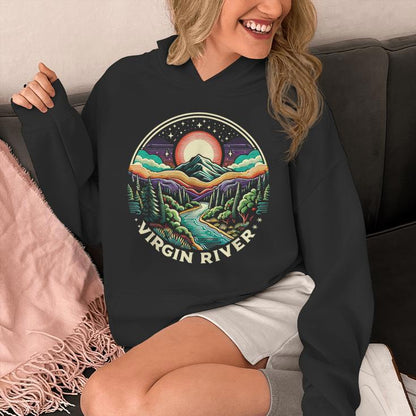 Virgin River Retro Minimalist River Virgin Unisex Hoodie