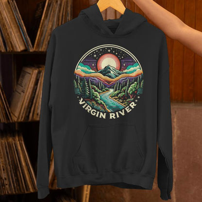 Virgin River Retro Minimalist River Virgin Unisex Hoodie