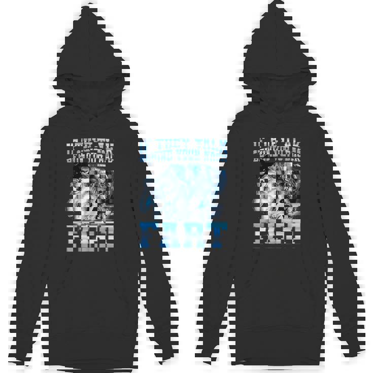When They Talk Behind Your Back Fart Meme Unisex Hoodie