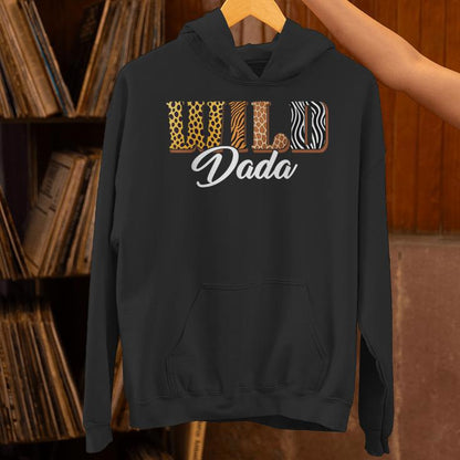 Wild Dada Zoo Safari Jungle Animal Birthday Matching Family Unisex Hoodie