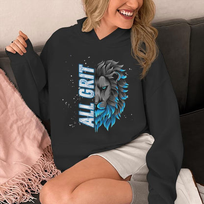 They Not Like Us Lions All Grit Party Unisex Hoodie