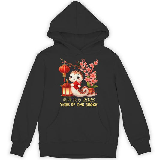 Year Of The Snake 2025 Lunar Chinese New Year Unisex Hoodie