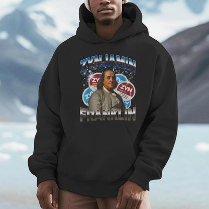 Zynjamin Franklin American Meme Zyn Meme Unisex Hoodie